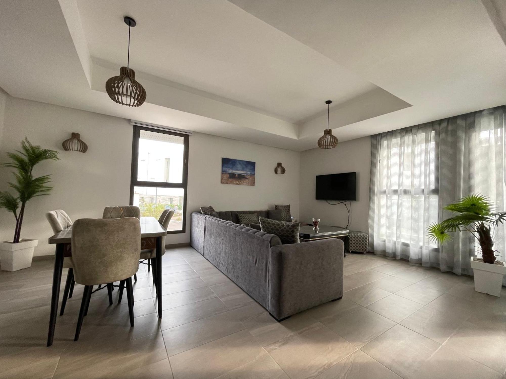 Luxurious Golf & Sea View Beach Apartment With Pool Access - Tamourrit, Taghazout Bay Ngoại thất bức ảnh