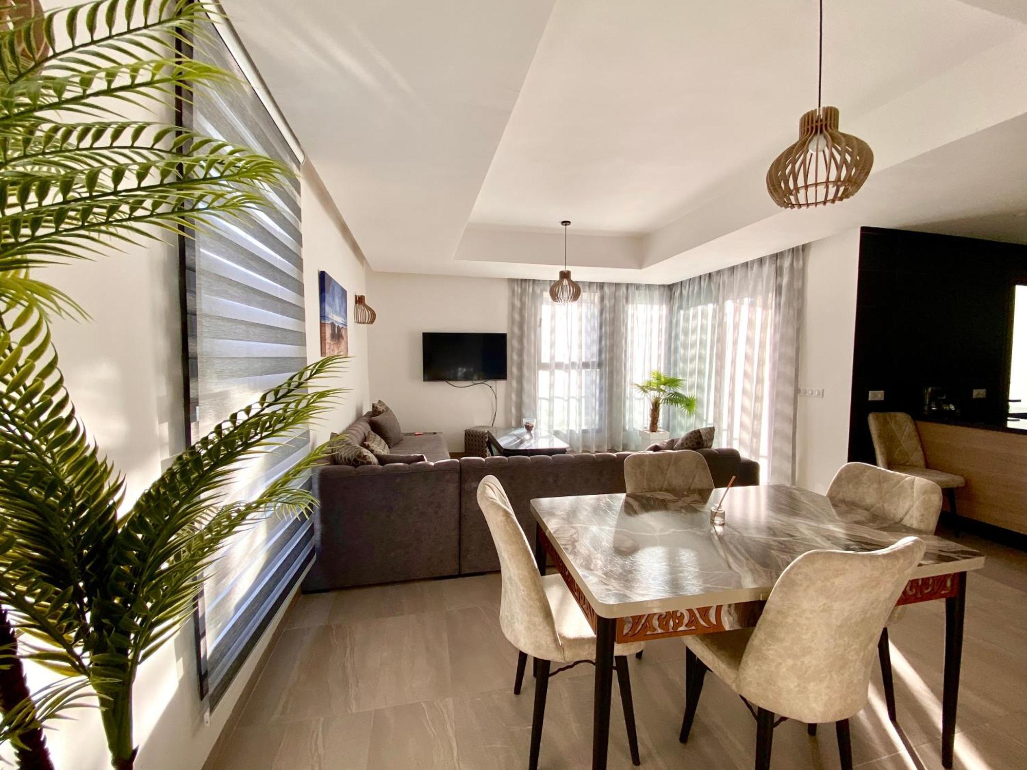 Luxurious Golf & Sea View Beach Apartment With Pool Access - Tamourrit, Taghazout Bay Ngoại thất bức ảnh