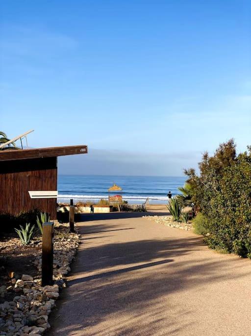 Luxurious Golf & Sea View Beach Apartment With Pool Access - Tamourrit, Taghazout Bay Ngoại thất bức ảnh