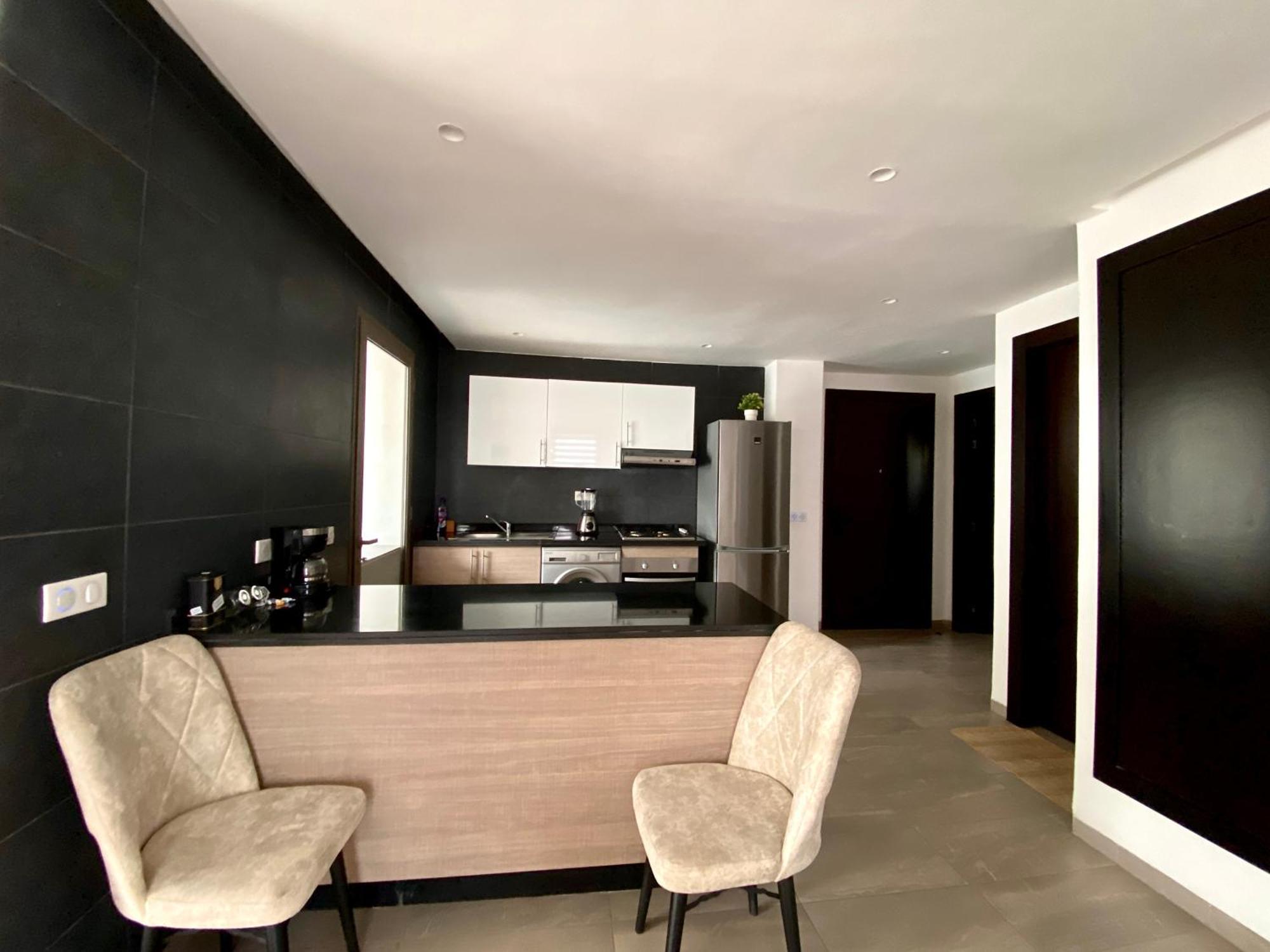 Luxurious Golf & Sea View Beach Apartment With Pool Access - Tamourrit, Taghazout Bay Ngoại thất bức ảnh