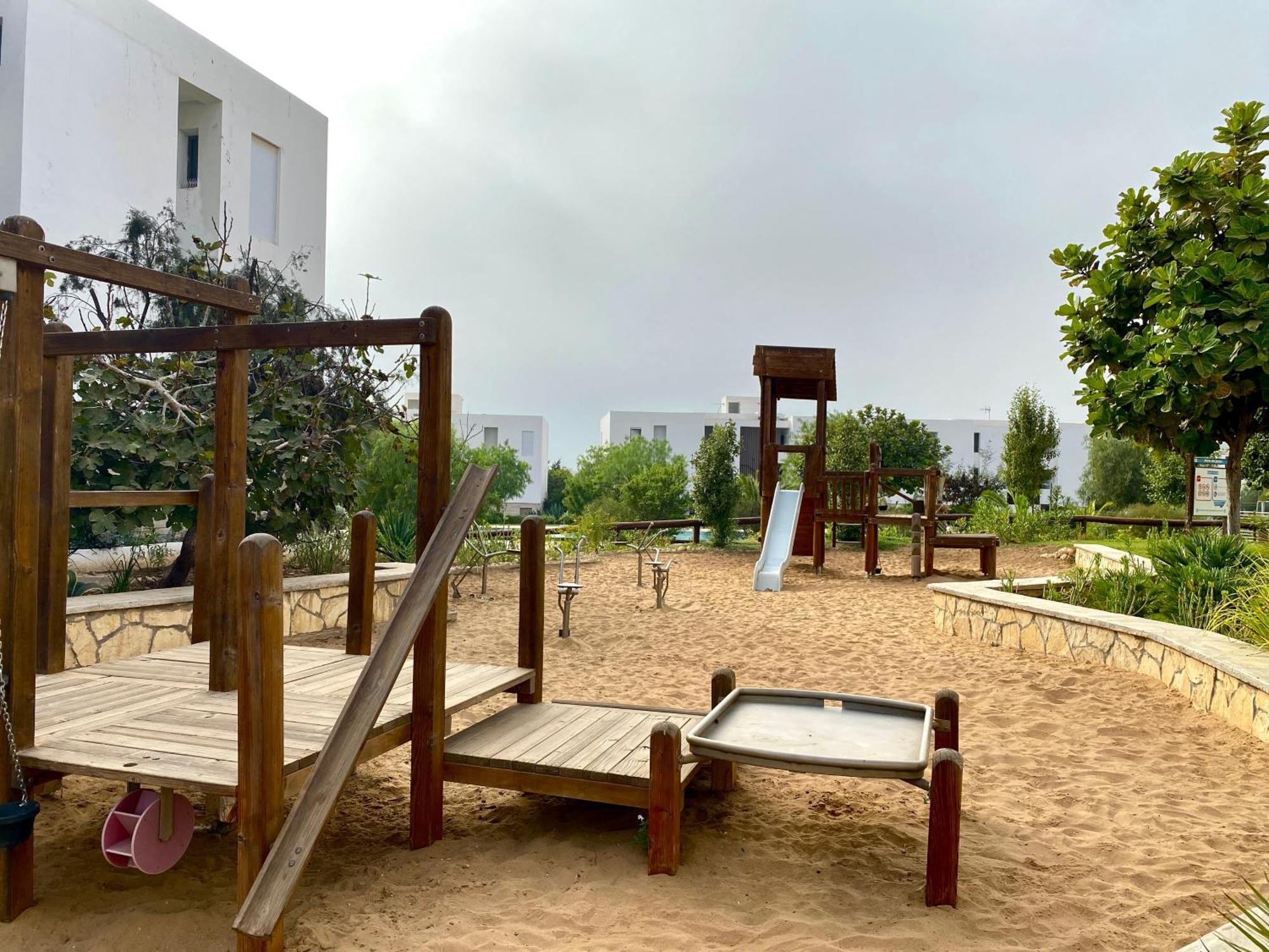 Luxurious Golf & Sea View Beach Apartment With Pool Access - Tamourrit, Taghazout Bay Ngoại thất bức ảnh